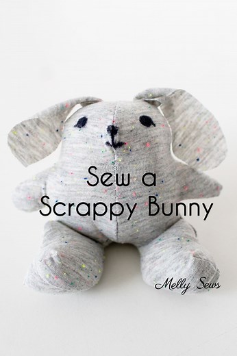 T-shirt Bunny Tutorial - With Free Pattern!