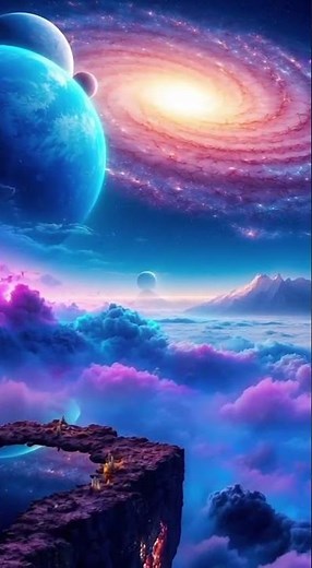 Surreal Alien World | Vibrant Colors & Otherworldly Ambience