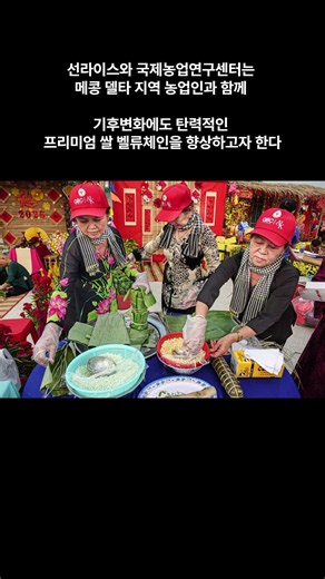 [베트남] 선라이스, 쌀 가공공장 세울 계획
