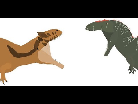 Giganotosaurus vs Acrocanthosaurus