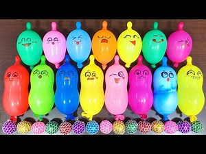 Making FLUFFY Slime with Funny balloons !!! Satisfying Slime Video #122