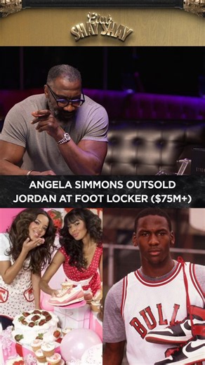 "Our sneakers were competing with Jordan at the time. ... Going to these Foot Locker stores and 3,000+ people lining up just to come see us." - @AngelaSimmons