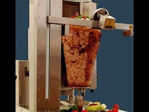 Slicing Robot !!!! The coolest Doner Kebab (Berlin)