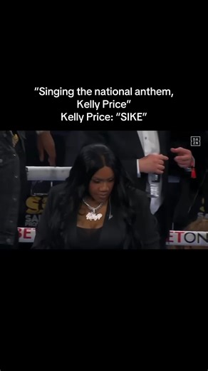 #kellyprice about to break the internet 🤣👏🏾🙌🏾 not only did she skip to the end of the national anthem but she also merged in the black national anthem AGAIN after someone else already sang it… and she SANNNNNNGGGG THE STANK OFF THAT SONG OKAY?!?! 🫡 #blackhistorymonth #fyp #claressashields