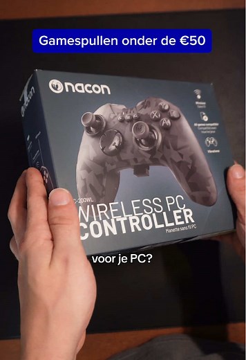 Nacon GC-200 - Draadloze PC Gaming Controller onder de €50,- op bol