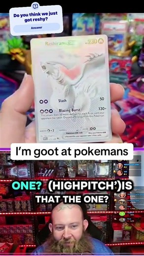 I iz goot at pookyman 🫡 #pokemon #tradingcards #ripnship #rippingpacks #topchase #tcgcollector