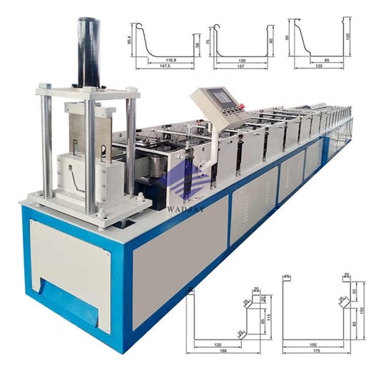 Small Gutter Making Machine K Shape Portable Rain Gutter Forming Machine