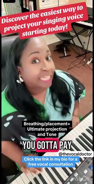 Discover the easiest way to project your singing voice starting today