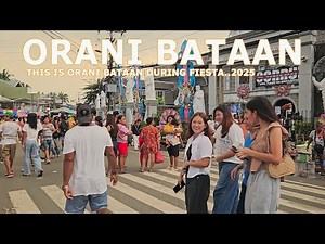 ORANI BATAAN PHILIPPINES WALKING TOUR [4K HDR]