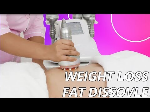 6in1 40K Ultrasonic Cavitation Machine with Radio Frequency Vacuum RF Cellulite Weight Loss KNE8002