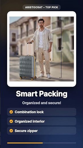 Travel Smart! Aristocrat Comet Trolley Bag Review - Your New Favorite Luggage!