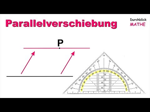 Geodreieck: Parallelverschiebung