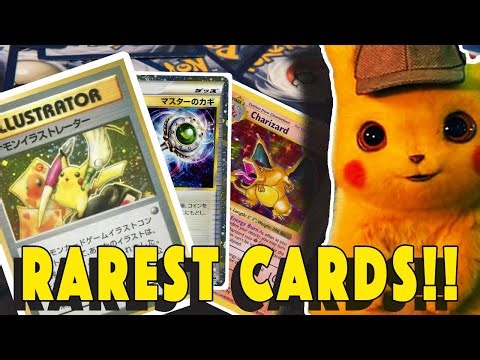10 Rarest POKEMON Cards!
