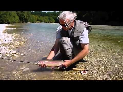 Fliegenfischen an der Alm