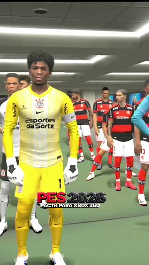 Enjoado do PES 18 GENÉRICO do Xbox 360? Com o nosso patch, o jogo ganha cara nova e vira futebol de verdade 🇧🇷🔥 ✅ Brasileirão Série A e B completos ✅ Libertadores, Sul-Americana, Recopa e Supercopa ✅ Elencos atualizados 100% ✅ Jogadores e times reais ✅ Escudos e uniformes oficiais ✅ Faces realistas ✅ Ligas, nomes e competições ajustadas 🎮 Compatível com Xbox 360 ⚡ Instalação simples e rápida 🛠️ Suporte garantido Aqui é futebol raiz. Aqui é Brasil. 🇧🇷⚽ #xbox360 #mulherdepreso🔓🕊👫💍 #pes1