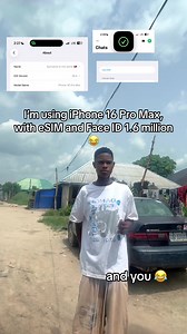 iPhone 16 Pro Max with eSIM & Face ID