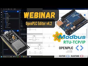 ⚡ OpenPLC V4.2 Webinar for Arduino, ESP32, and Other Microcontrollers with Modbus Communication