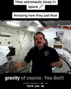 How astronauts sleep #astronauts #space #nasa | Space views