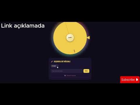 Karar Çarkı #html #css #js #kodlama #yazılım