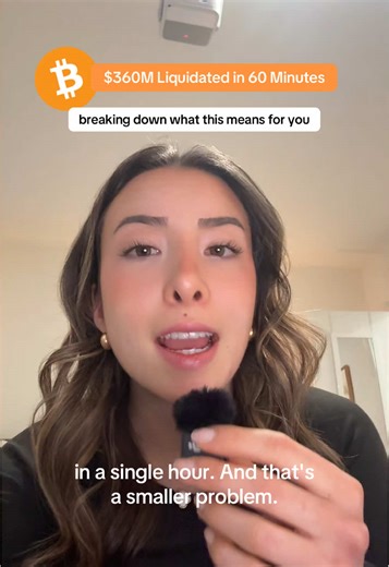 Bitcoin Sees $360M Longs Liquidated in 60 Minutes