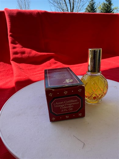 Avon Cotillion Perfume Cologne Spray .5 Oz Vintage Fragrance W/ Box - Etsy