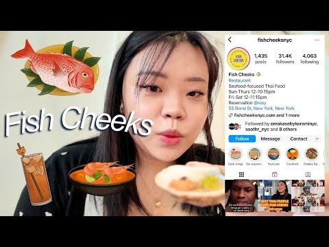 Thai Food at Fish Cheeks NYC & thoughts on my DJI Osmo Pocket 3 🐠🇹🇭