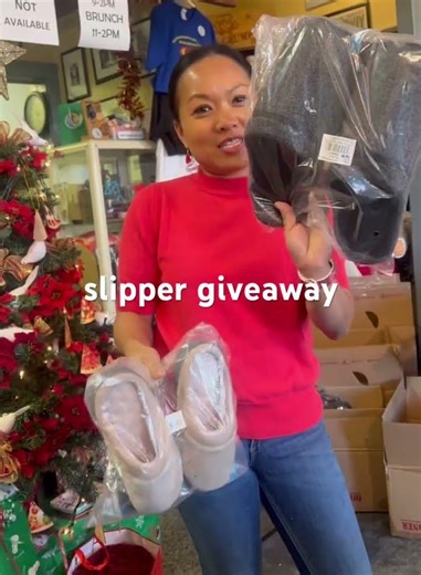 Slipper giveaway from Isotoner