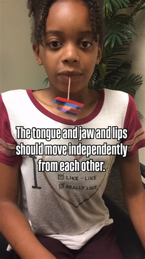 Here’s why this matters and how to fix it 👇 Your tongue and lips should move independently—this is KEY for upper body function and overall health. **Quick tongue strengthening exercise:** - Make small tongue clicks - Keep your jaw STILL (check in a mirror!) - Pro tip: Hold a toothbrush between your teeth to stabilize your jaw **Throughout the day:** - Notice where your tongue rests - If it’s low, gently suction it to your palate - Keep your face, neck & jaw relaxed—no tension! Start small, stay