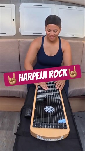 Rock music on a HARPEJJI! 🤯