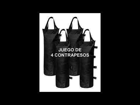 Ventas de Contrapesos para Carpas y toldos.