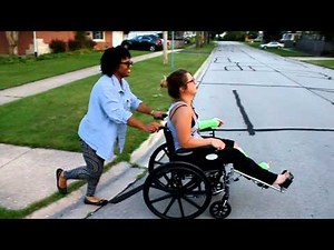 She's so cute with her broken arm and leg