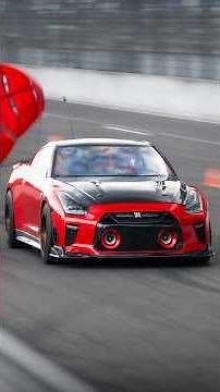 2500whp Nissan R35 GT-R no prep 1/4 mile acceleration😦#dragcar #dragracing #noprep #nissan #gtr