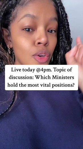 Which Ministers Hold the Most Vital Positions? Join the Discussion Today at 4pm