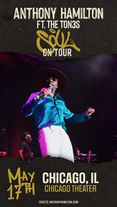 CHI-town!!!! Saturday night 🔥🖤🔥 | Anthony Hamilton