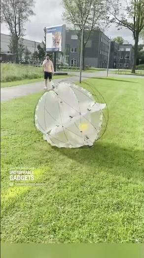 This giant sphere explores Mars without fuel