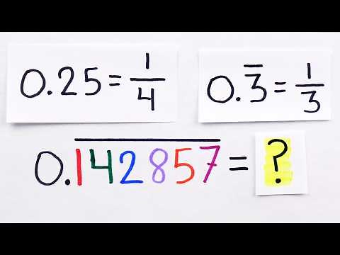 The Trick to Writing Any Decimal as a Fraction