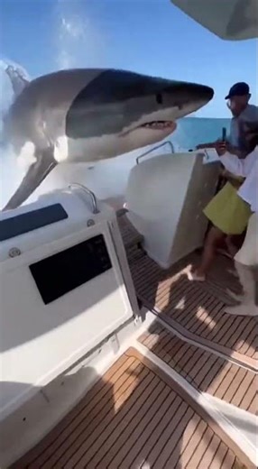 Dolphins run away from bull sharks!