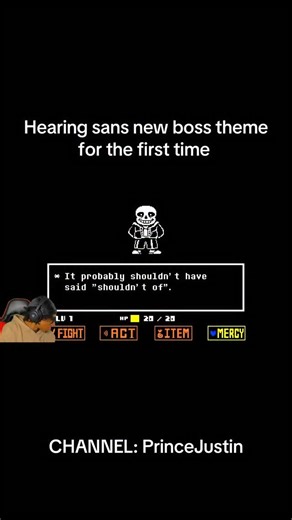 Prince Justin on Instagram: "the instruments are instrumenting (Youtube: PrinceJustin Twitch: PrinceJustin_ ) #undertale #undertalesans #trendyyy #fypシ #gaming #explore"