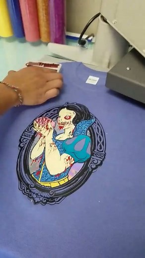 🎃👻 Get ready to be spellbound by our Halloween HTV designs! Watch how we create spooktacular shirts with our wickedly awesome HTV range. Step 1: Select your favorite Halloween design and pick from our array of chilling HTV colors. Step 2: Apply your chosen design to your shirt, making sure it's in just the right eerie spot. Step 3: Layer your HTV pieces one by one, pressing each for 2-3 seconds. This ensures a hauntingly good bond and vibrant colors. Step 4: Seal the deal with a final press fo