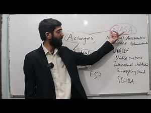 Acronyms and Initialisms Explained with Examples | Word Formation in English | English with Mubeen