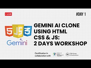 Day 1 | Project Setup & Home Feed UI | Gemini AI Clone Workshop