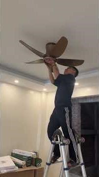 Trần thấp 2m6 vẫn lắp 8 chiếc quạt trần - Đẹp gọn - Mát sang