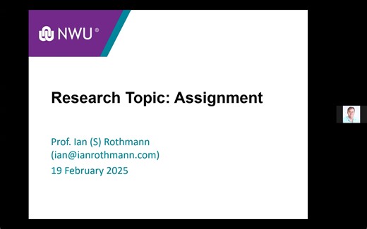 SLP in Research Design - Session 2