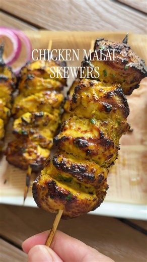 #Chickenskewers #chicken #malaitikka #shorts #recipe