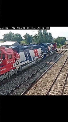 Highlight for this Week! #railway #railfaning #train #bnsf #railroad #railfan #america #america250