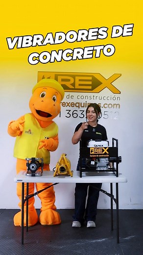 Te presentamos estas 3 opciones en vibradores de concreto que tenemos para ti 🫵 Consigue el tuyo en www.rexequipos.com 💻 | Rex Equipos de Construcción
