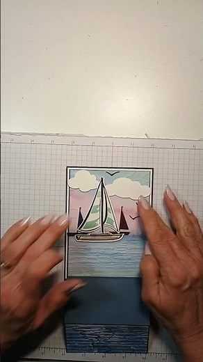 Stampin' Up! Sunrise Sailing Fun Fold