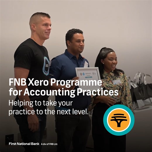 Discover first-hand how our FNB Xero Programme for Accounting Practices can benefit businesses and how we can help you achieve your goals. COMMENT using #LoveFNB on how FNB has helped your business thrive. Explore FNB Business: https://shorturl.at/djoy5 #FNBBusinessforChange #FNBSupportsLocal | FNB