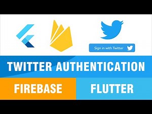 Flutter - Twitter Authentication with Firebase | Tutorial | Firebase Auth