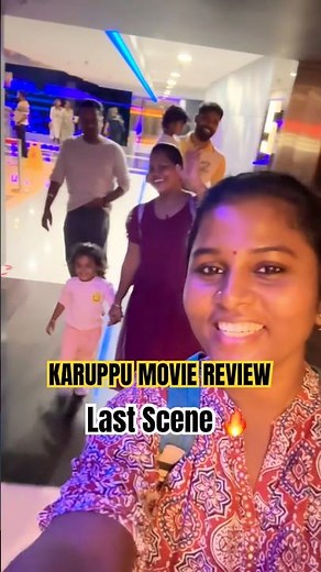 Karuppu Movie Connected With Me Deeply🥹 full goosebumps! #TamilMovie #TamilVlog
